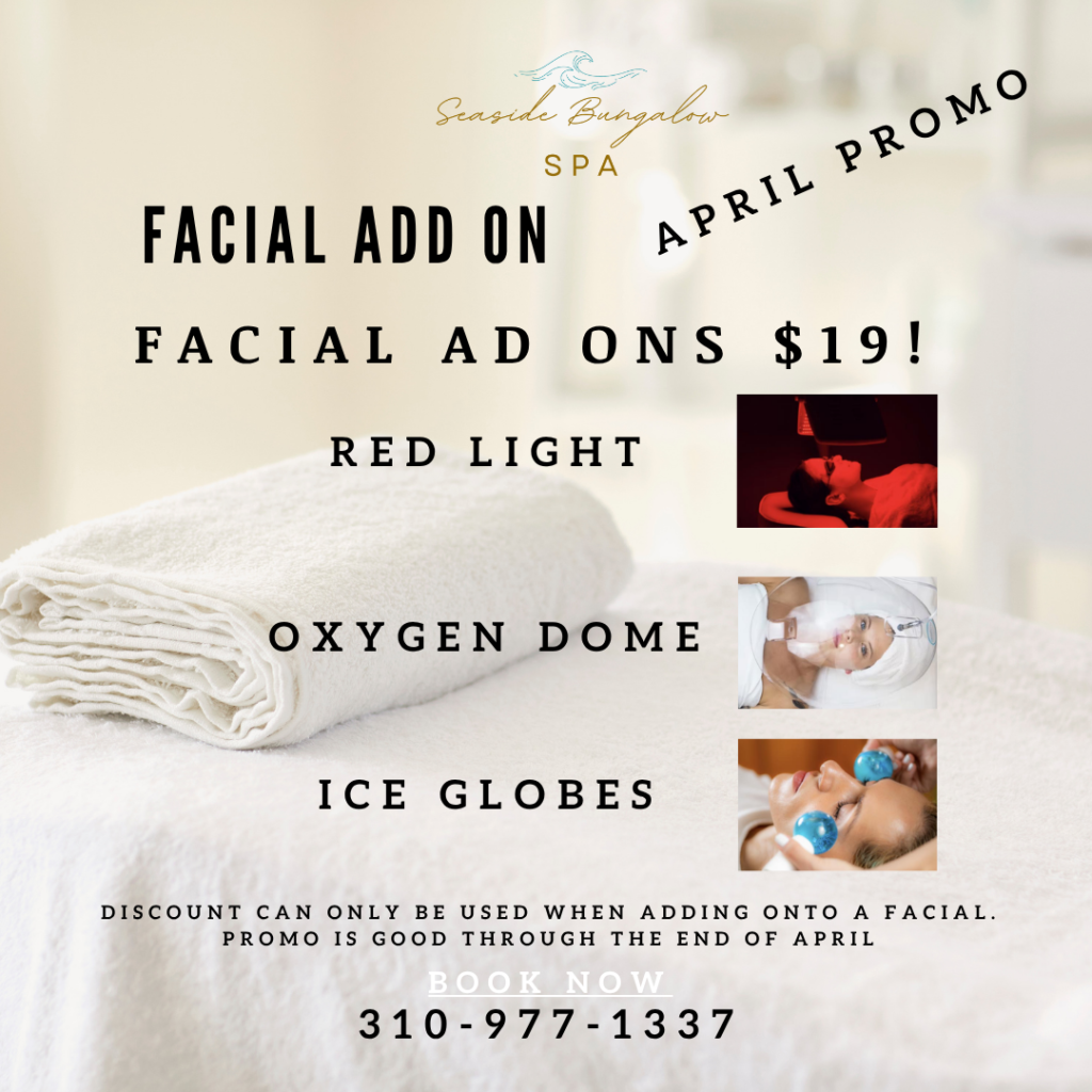 April Special, Facial Add on Promo